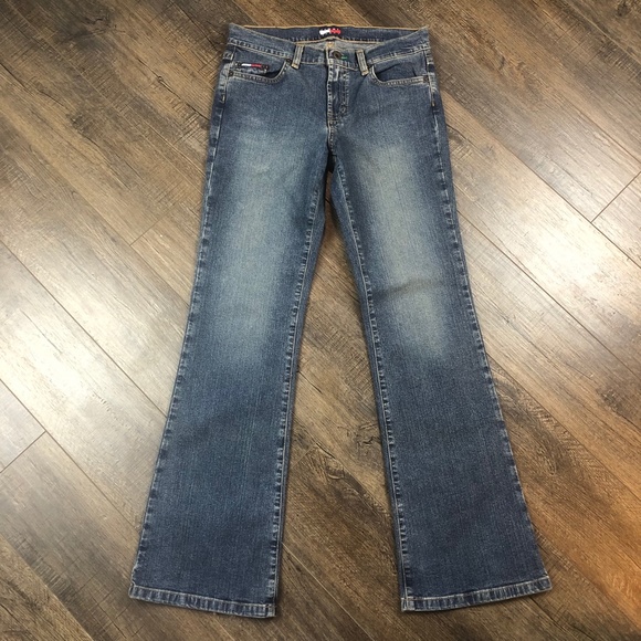 Tommy Hilfiger Vintage Bootcut Blue Jeans Pants 5 - Picture 1 of 8